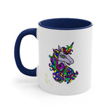Double UNICORN King Polly Mug in Different Colors