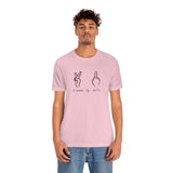 All Peace No F's Unisex Jersey Short Sleeve Tee in a Variety of Colors!