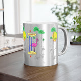 Welcome to Fabulous Las Vegas King Polly Silver or Gold Metallic Mug