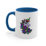 Double UNICORN King Polly Mug in Different Colors