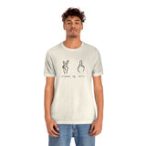 All Peace No F's Unisex Jersey Short Sleeve Tee in a Variety of Colors!