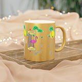 Welcome to Fabulous Las Vegas King Polly Silver or Gold Metallic Mug