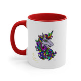Double UNICORN King Polly Mug in Different Colors