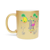 Welcome to Fabulous Las Vegas King Polly Silver or Gold Metallic Mug