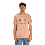 All Peace No F's Unisex Jersey Short Sleeve Tee in a Variety of Colors!
