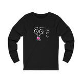 I Love You King Polly Jersey Long Sleeve Tee