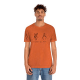 All Peace No F's Unisex Jersey Short Sleeve Tee in a Variety of Colors!