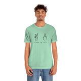 All Peace No F's Unisex Jersey Short Sleeve Tee in a Variety of Colors!