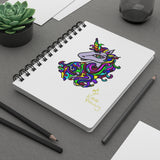 Magical UNICORN by King Polly with Quote Inside Lined Spiral Notebook