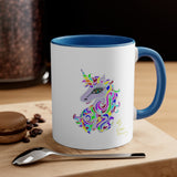 Double UNICORN King Polly Mug in Different Colors