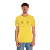 All Peace No F's Unisex Jersey Short Sleeve Tee in a Variety of Colors!