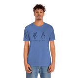 All Peace No F's Unisex Jersey Short Sleeve Tee in a Variety of Colors!
