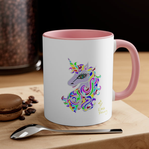 Double UNICORN King Polly Mug in Different Colors
